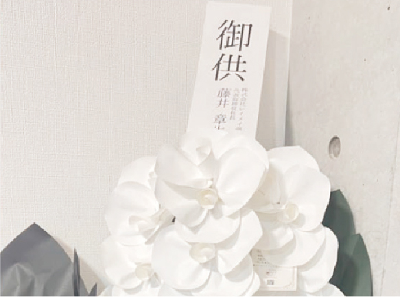 お悔やみ 胡蝶蘭